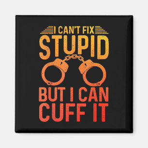 Funny Police Art for Men Women Policeman Polizist Magnet