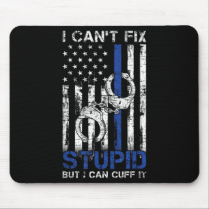 Funny Police Officer Gift Polizei zur Strafverfolg Mousepad