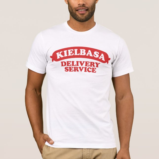 Funny Polish Kielbasa T-Shirt (Vorderseite)