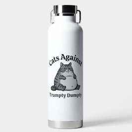 Funny Political Cat Anti-Trump Coffee Gift Dad Mom Trinkflasche