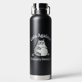 Funny Political Cat Anti-Trump Coffee Gift Dad Mom Trinkflasche