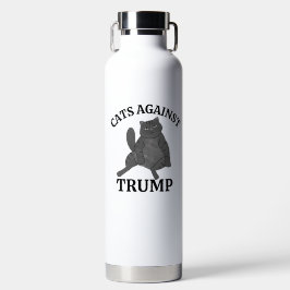 Funny Political Cat Anti-Trump Coffee Gift Dad Mom Trinkflasche