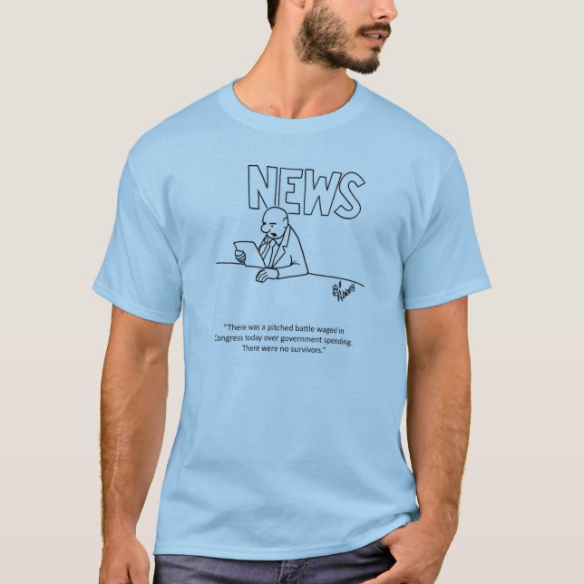 Funny Political Humor Tee Shirt (Vorderseite)