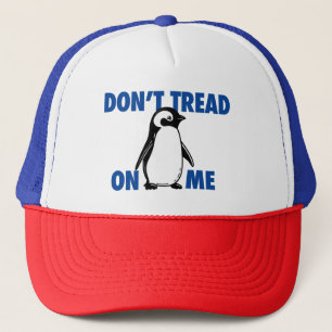 Funny Political Meme Penguin Tariff Truckerkappe
