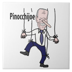 Funny politisch Anti Joe Biden Pun Fliese