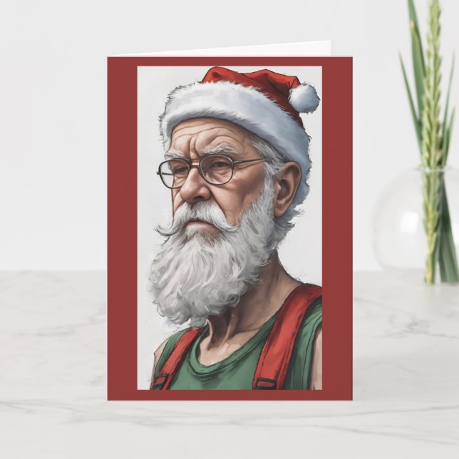 Funny Politisch inkorrekt frohe Weihnachten Karte (Vorderseite)