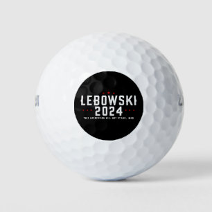 Funny politischer Name Lebowski Political Golfball