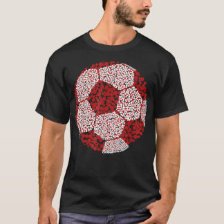 Funny Polka Dot Soccer Lover Player International T-Shirt