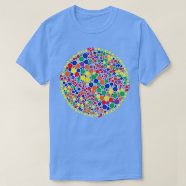 Funny Polka Dot Softball Lover Player Internationa T-Shirt (Design vorne)