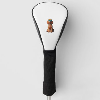 Funny Poodle Animal Lover Hunde Graphic Niedlich D Golf Headcover