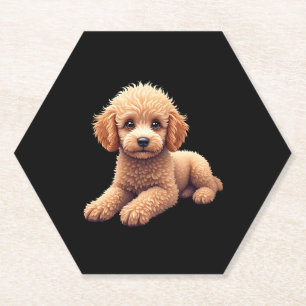 Funny Poodle Animal Lover Hunde Graphic Niedlich D Untersetzer