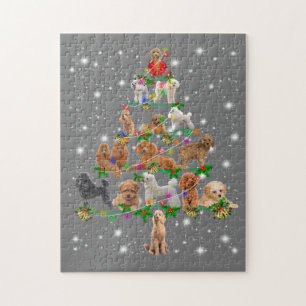 Funny Poodle Weihnachtsbaum Dekoration Kostüm