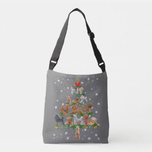 Funny Poodle Weihnachtsbaum Dekoration Kostüm Tragetaschen Mit Langen Trägern