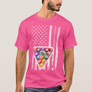 Funny Pool Art für Billard Spieler Billiard Lover T-Shirt
