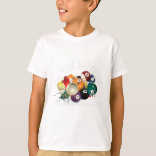 Funny Pool Der Ball Breakfast Pool mit viel Ruhe T-Shirt