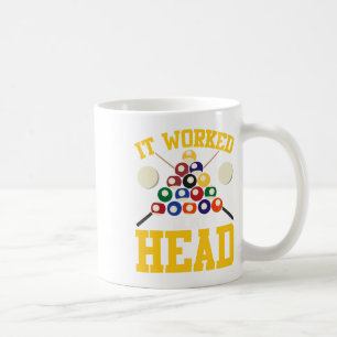 Funny Pool Hall Billiards Es funktionierte in mein Kaffeetasse
