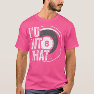 Funny Pool Lover für Frauen und Männer Billard-Spi T-Shirt