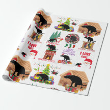 Funny Pooping Christmas Dog Santa & Holiday Humor