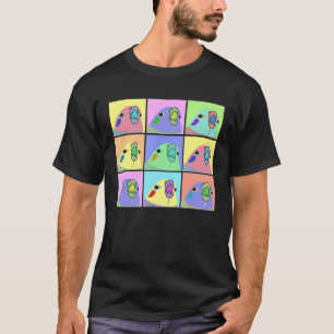 Funny Pop Art Cockatiel Birb Memorandum Birb Niedl T-Shirt