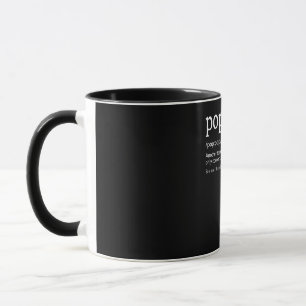 Funny Pop-Pop für coolen Großvater für den Vater Tasse