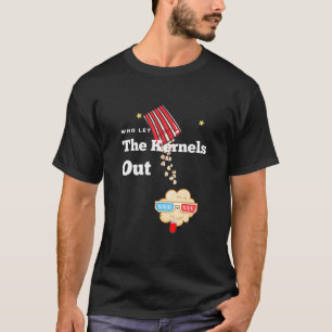 Funny Popcorn, der die Niedlichen Kernels-Filmaufn T-Shirt