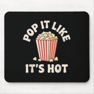 Funny Popcorn Kunst für Männer Frauen Kinder Pop C Mousepad