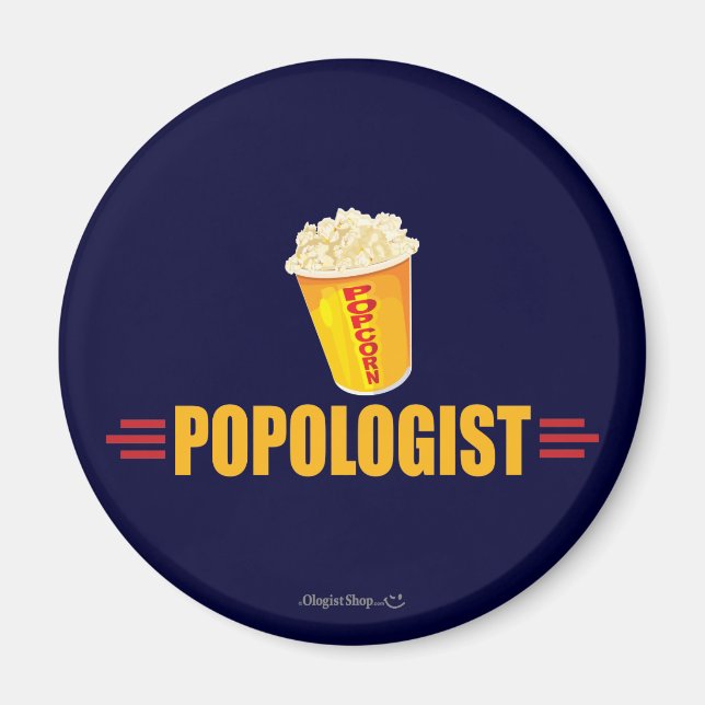 Funny Popcorn Magnet (Vorne)