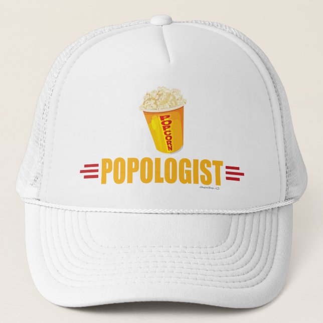 Funny Popcorn Truckerkappe (Vorderseite)