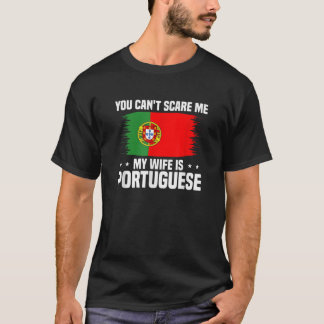 Funny Portugal Meine Ehefrau ist portugiesischer S T-Shirt