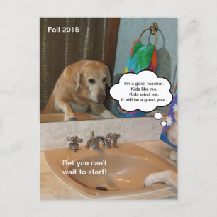 Funny Positive Affirmation Carte postale pour ense