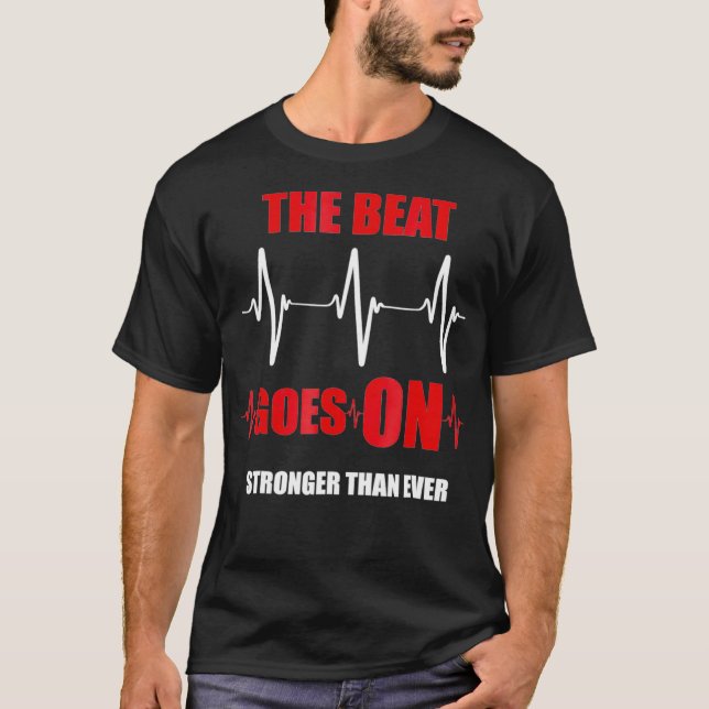 Funny Post Heart Operation T-Shirt (Vorderseite)