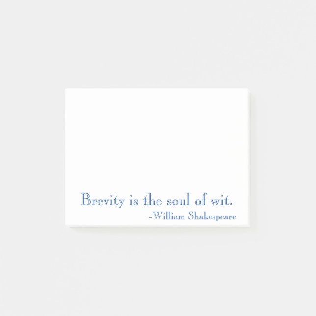 Funny Post-It® Notes, 4" x 3" Post-it Klebezettel (Vorderseite)