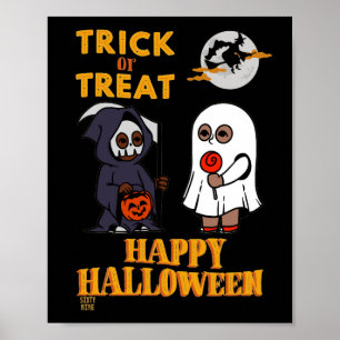 funny poster "HALLOWEEN 1"