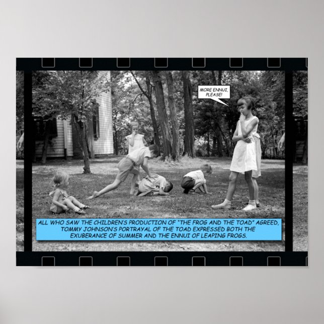 Funny Poster - Leapfrog (Vorne)