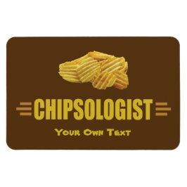 Funny Potato Chip Liebhaber Magnet