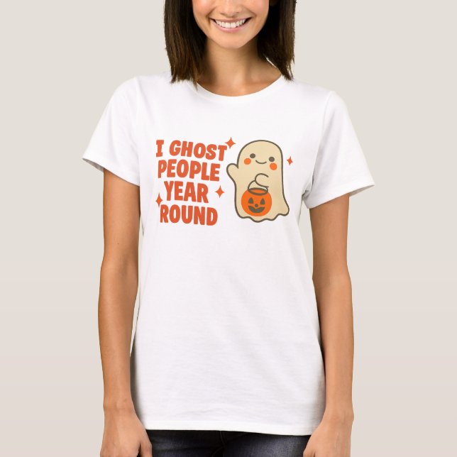 Funny Potato Halloween T-Shirt (Vorderseite)