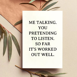 Funny Pottery Jubiläumskarte für Ehefrau Einladung