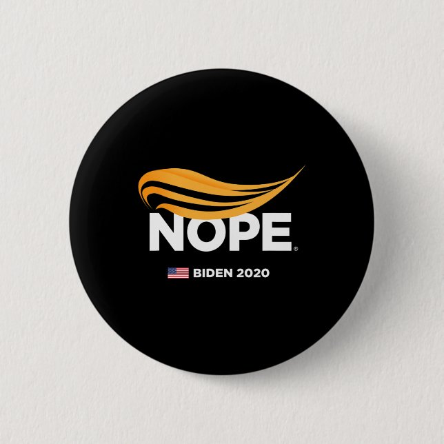 Funny Präsident Donald Trump 2024 Button (Vorderseite)