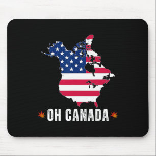 Funny Präsident Donald Trump Oh Kanada USA Amerika Mousepad