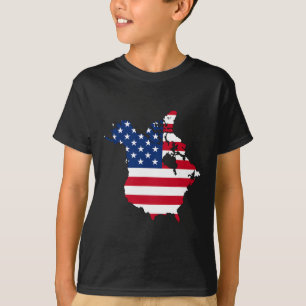 Funny Präsident Trump Sprichwort Oh Kanada Karte A T-Shirt
