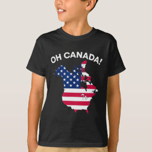 Funny Präsident Trump Sprichwort Oh Kanada USA Ame T-Shirt