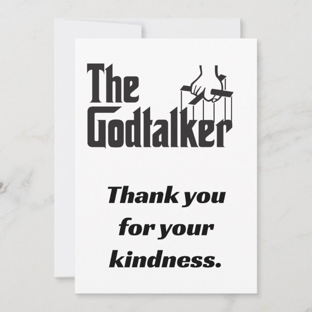 Funny Preacher Minister Pastor Parody Einladung (Vorderseite)