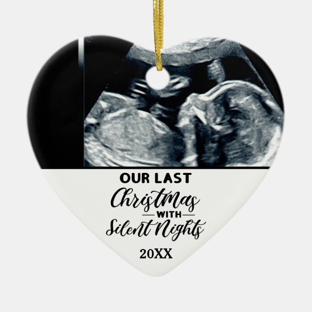 Funny Pregnancy Ankündigung für erwartende Eltern Keramik Ornament (Vorne)