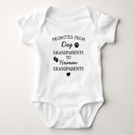 Funny Pregnancy Announcement for Grandparents Baby Strampler
