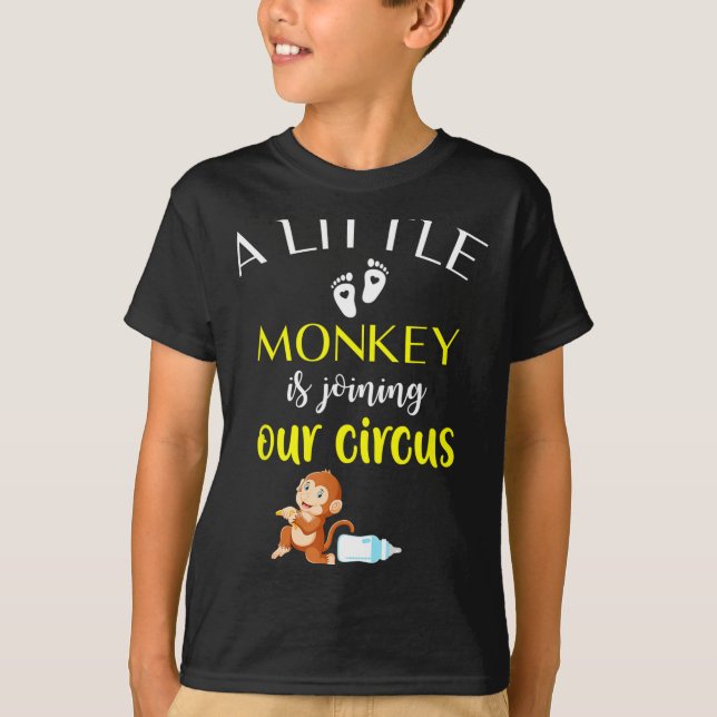 Funny Pregnancy Announcement New Baby Reveal  T-Shirt (Vorderseite)