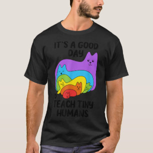 Funny Preschool Teacher unterrichtet Tiny Humans R T-Shirt