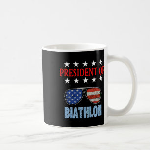 Funny President von Biathlon Phrase. Biathlon Begi Kaffeetasse