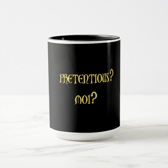 Funny Pretently Joke Tasse (Zentrum)