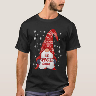 Funny Princess Gnome Familie Matching Weihnachtsgi T-Shirt