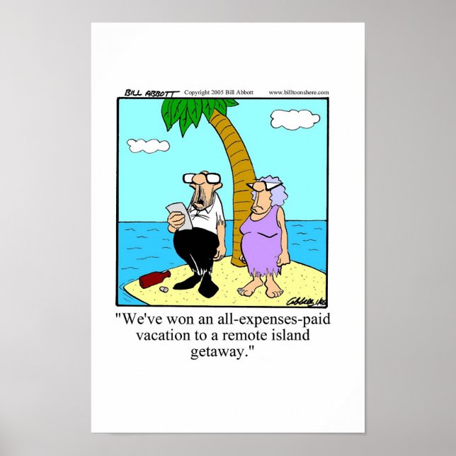 Funny Print für die Zuhause oder das Büro! Poster (Vorne)